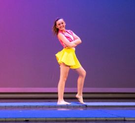 Tumbling class at Xpressions Dance Academy